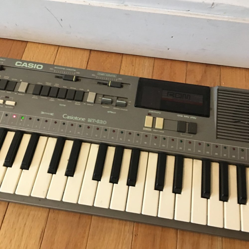 Vintage 70's 80's Casio Casiotone ROM Pack Keyboard Piano - Picture 6 of 15